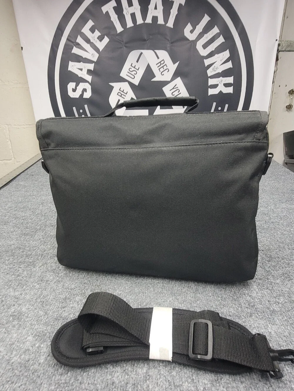 Extremely RARE Vintage 2008 MBTA Rail Rodeo Nylon Soft Shell Brief Laptop Case